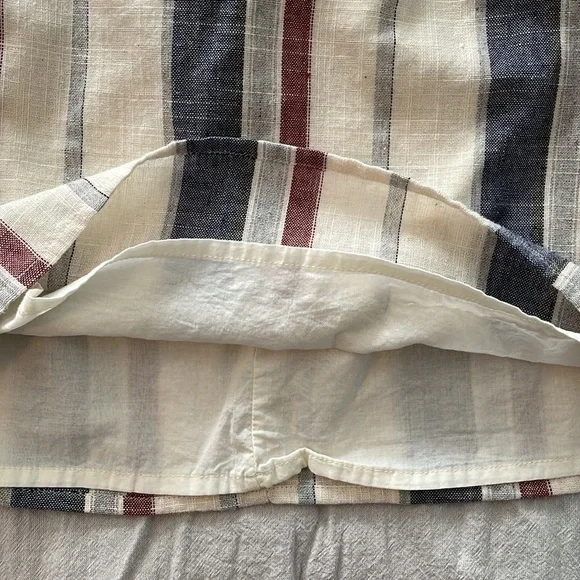 Forever 21 Women's Stripped Side Zip Miniskirt - Picture 6 of 8